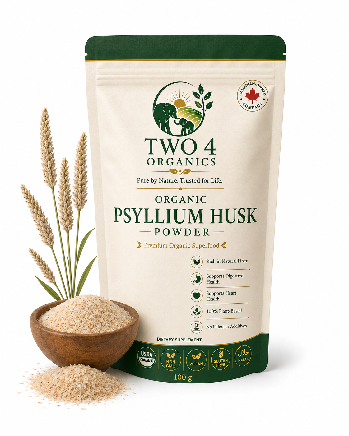 Organic Psyllium Husk