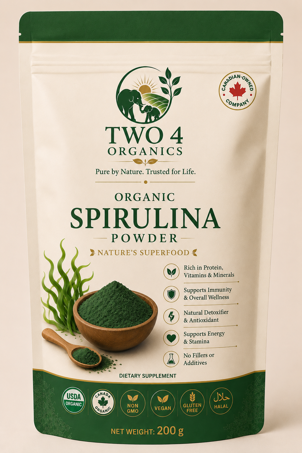 Organic Spirulina Powder