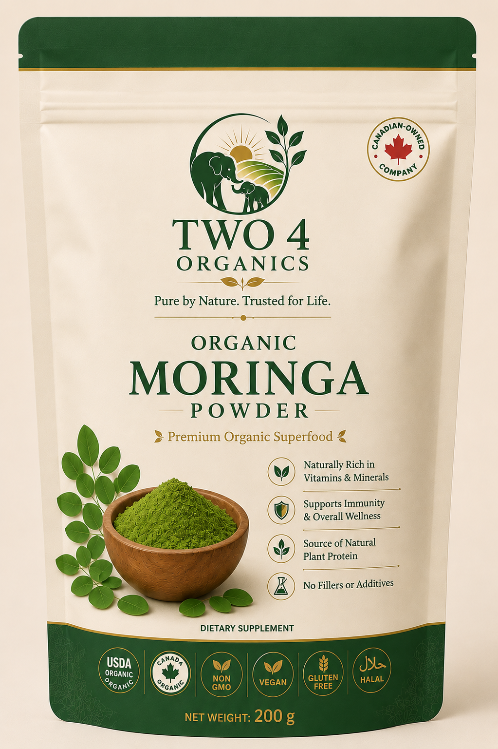 Organic Moringa Powder